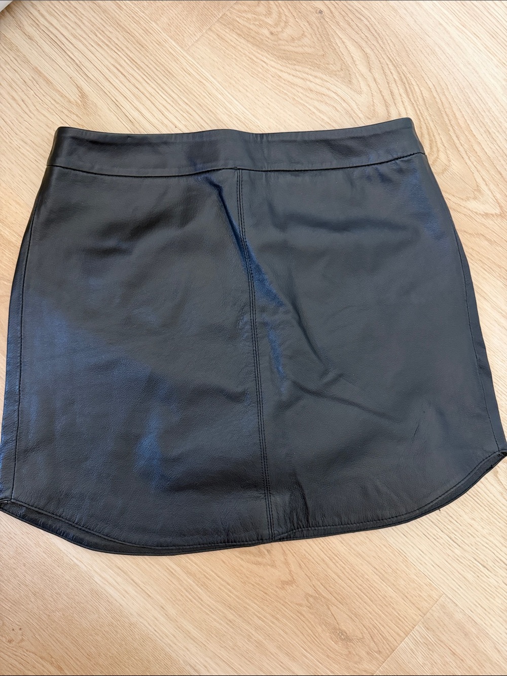 Black BB Dakota Leather Mini Skirt - Sleek Women's Skirt